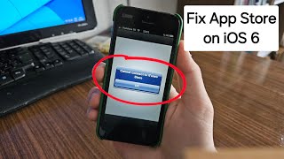 2024 Fix iOS 6 App store quotCannot connect to iTunes Storequot [upl. by Peer]