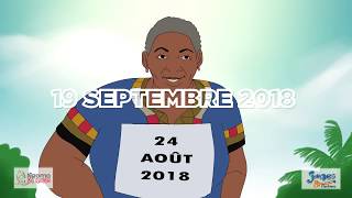 MOTIONDESIGN EN FRANÇAIS  DATES CLÉS DU CALENDRIER ÉLECTORAL RDC AOÛT 2018 [upl. by Lennahs]