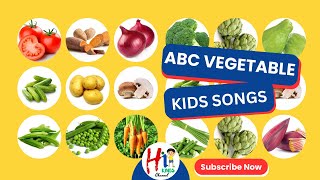 The Vegetable Song  ABC vegetable Nursery  Rhymes and Kids Songs  Name of vegetables in English [upl. by Busey510]