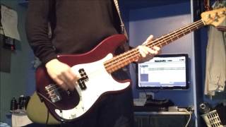 Alkaline Trio  This Addiction Bass Cover [upl. by Reedy]