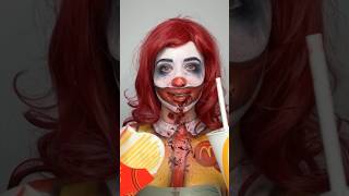 The antidote ronaldmcdonald makeup halloween2024 clownmakeup clown clownffx clowns facepaint [upl. by Iveksarap]