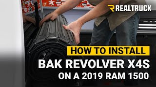 How to Install BAK Revolver X4s Tonneau Cover on a 2019 Ram 1500 [upl. by Grimona403]