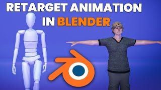 How to Retarget Animation in Blender [upl. by Tarsus]