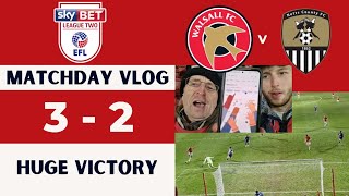 Walsall 32 Notts County matchday vlog [upl. by Denny959]