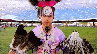 I DANCED In a Native American Powwow [upl. by Sedberry]