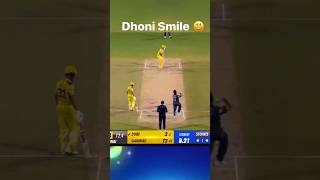 The Enigma of Dhonis Smile 😁 Cricket short video love [upl. by Aerdnaz]