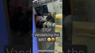 STOP VANDALISING MRT Putrajaya Line 😡😡 [upl. by Alyssa]