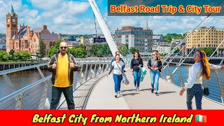 Belfast Road Trip And City Tour  First time Exploring Belfast From Northern Ireland 🇮🇪 [upl. by Nowad]