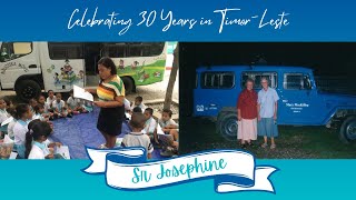 Sr Josephine celebrating 30 Years of the Sisters of Saint Joseph in TimorLeste [upl. by Harden]