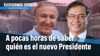 Noticiero de las Elecciones Mañana se sabrá quién es el nuevo Presidente de Colombia  El Tiempo [upl. by Galang977]