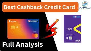 Best Credit Cards 2024  HDFC Swigy Credit Card or SBI Cashback Credit Card [upl. by Anrim]