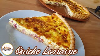 Recette Quiche Lorraine Facile et Rapide [upl. by Leyla]