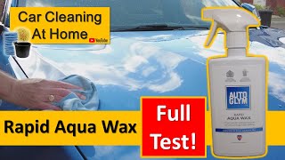 Autoglym Rapid Aqua Wax The Ultimate Test with Pork Pie and Tea [upl. by Rolyab]