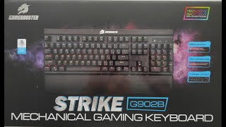 Gamebooster Strike G902 mekanik klavye [upl. by Yssirc]