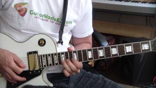 Waynes World Guitar Intro Theme  Guitar Tutorial PARTY ON WAYNE PARTY ON GARTH [upl. by Aseiram]