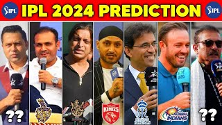 IPL 2024 Winner Prediction  IPL 2024 Prediction by Aakash Chopra S Akhter ABD V Sehwag [upl. by Sybilla208]