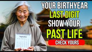 What The Last Digit of Your Birth Year Says about your Past Life ✨Buddhist Teachings [upl. by Vick834]