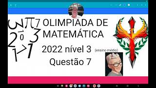 Olimpíada de matemática 2022 nível 3questão7Laura colu 27 cubinhos alguns brancos e outros cinza [upl. by Bellew640]