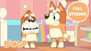 Double Bingo 🧡 🧡  Mini Bluey Full Episode  Bingo  Official Channel [upl. by Ileak]