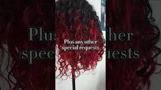 Custom dyed wig FAQ Explaining the process of my dyed to order service wwwlunamoonhairdyecom wig [upl. by Loftus946]