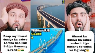 Worlds Longest quotCOASTAL EXPRESSWAYquot IN INDIA 🇮🇳  VERSOVAVIRAR SEA LINK Mumbai [upl. by Remliw]