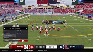 NCAA 25 vs OLE MISS RELIAQUEST BOWL RB W [upl. by Edrock211]