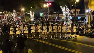 Porterville High School Panther Marching Band  Porterville Christmas Parade 2023 [upl. by Stefano837]