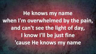 He Knows My Name  The McRaes with lyrics [upl. by Currey]