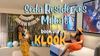 Seda Residences Makati  Joyce Gorospe Vlogs [upl. by Leirraj]