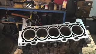 Volvo V70 T5 engine rebuild [upl. by Kiel258]