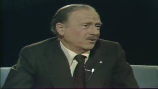 Marshall McLuhan 1977 Interview  Violence as a Quest for Identity [upl. by Ecirpac]