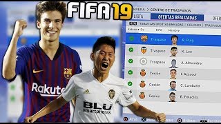 FICHO A LAS 3 MEJORES PROMESAS DEL FIFA 19 Modo carrera Cap4 [upl. by Vikki]