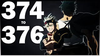 Black Clover Chapters 374 to 376 LIVE Reaction [upl. by Ycnej]