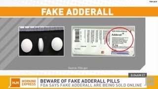 FDA Beware of fake Adderall [upl. by Elidad816]