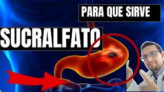 Para que sirve sucralfatosucralfate [upl. by Eyks]