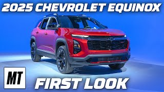 First Look 2025 Chevrolet Equinox  MotorTrend [upl. by Gninnahc]