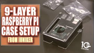 iUniker Rasberry Pi 3B 9Layer Case Install [upl. by Crisey612]