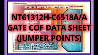 NT61312HC6518AA COF Datasheet Jumper  Arshad Electronics [upl. by Hudnut]