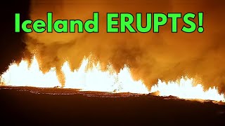 November 20 Iceland Eruption Geologist Analysis [upl. by Yezdnil]