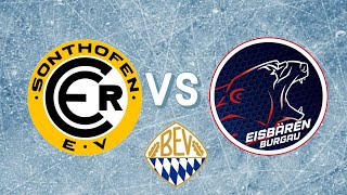 Highlights I Landesliga Bayern 2324 Gruppe A ERC Sonthofen  ESV Burgau I 260124 [upl. by Lairret]