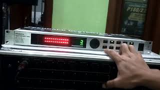 Cara Reset Parametric Equalizer  Feedback Destroyer Behringer DSP1124P [upl. by Gessner153]