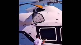 Elicopter on yatch exclusive rare video [upl. by Ranee]