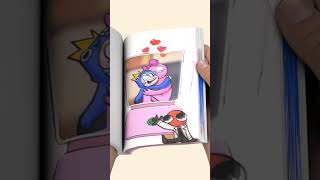 Rainbow Friends Transformation Flipbook Creativity Flipbook shorts [upl. by Meerak156]