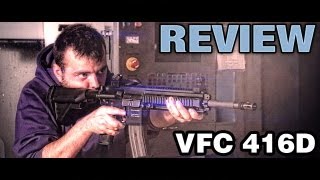 VFC 416 Review and Shooting Test  EpicAirsoftHD [upl. by Ojibbob]