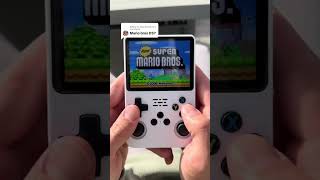 Best handheld game console 2024 shorts gaming r36s retrogaming console nintendo playstation [upl. by Maressa]