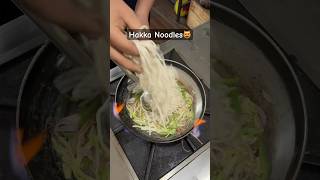 Hakka Noodles Recipe😻  Indian Street Food shorts [upl. by Thetes]