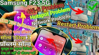 Samsung F23 5G WiFi Hotspot Problem Solution  Samsung F23 5G Network Problem Fix 🛜 [upl. by Eitnom31]