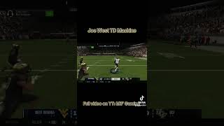 Joe West So Season highlights Full video on my page gameplay collegefootball25 roadtoglory [upl. by Carissa]