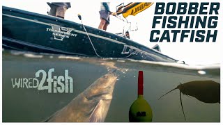 How to Bobber Fish for Catfish in Shallow Water  Toe to Toe Action‼️ [upl. by Desirae972]