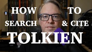 How to use Search Tolkien and Cite Tolkien [upl. by Nehgam]